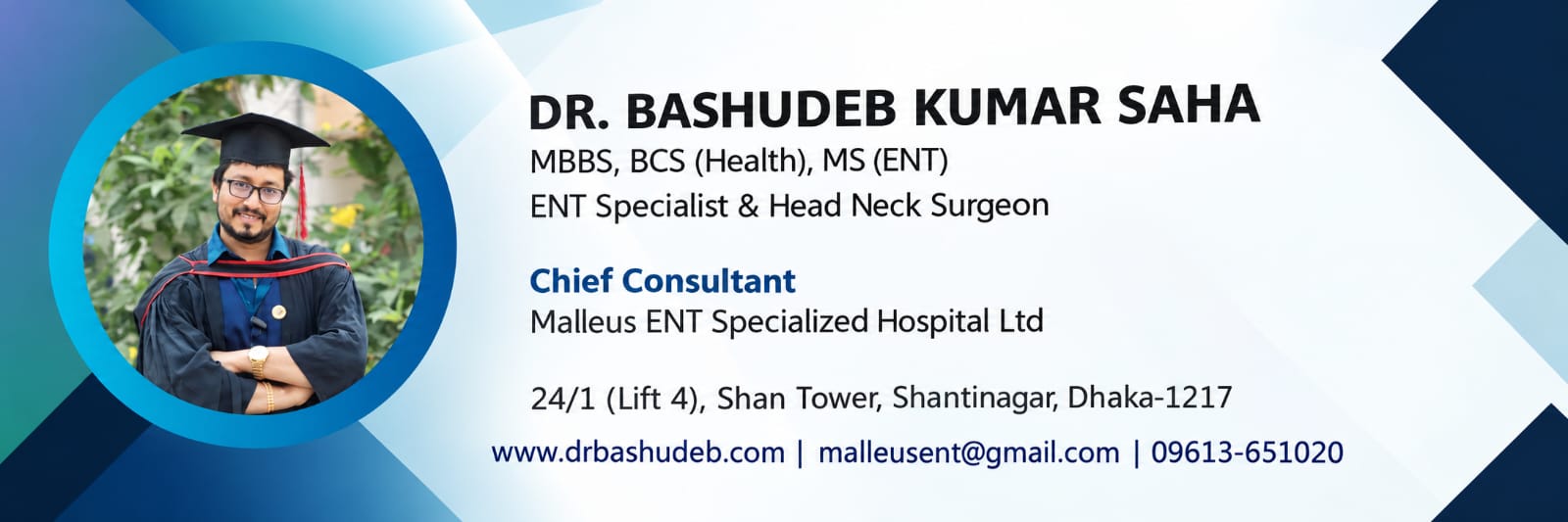 ENT dr bashudep kumar saha
